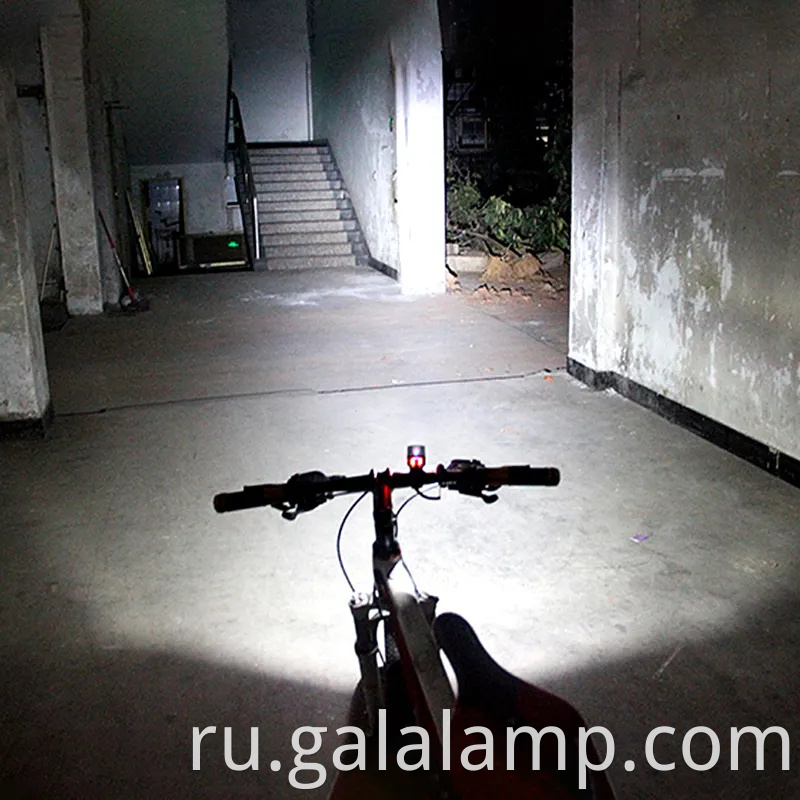 Конечный водонепроницаемый велосипедный рог и яркий светодиодный световой комбо